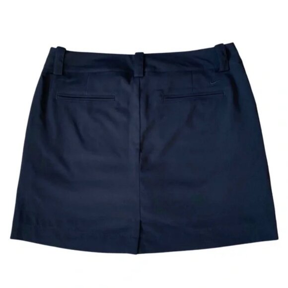 Nike Golf Tour Performance dri-fit lined black stretchy skort. Women's size 10 - Picture 2 of 10